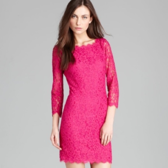 dvf berry dress